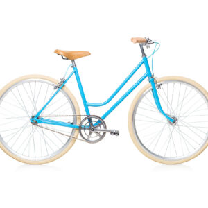 blue bicycle